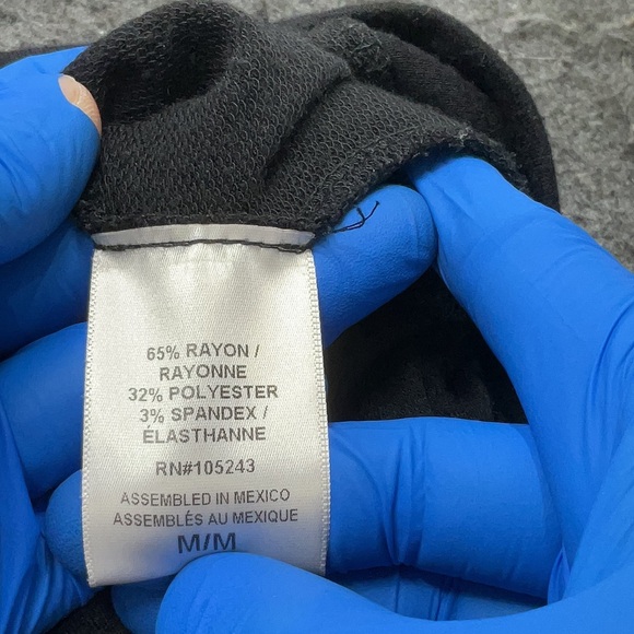 Bobeau Cold Shoulder Sweatshirt Medium Black - Picture 4 of 9